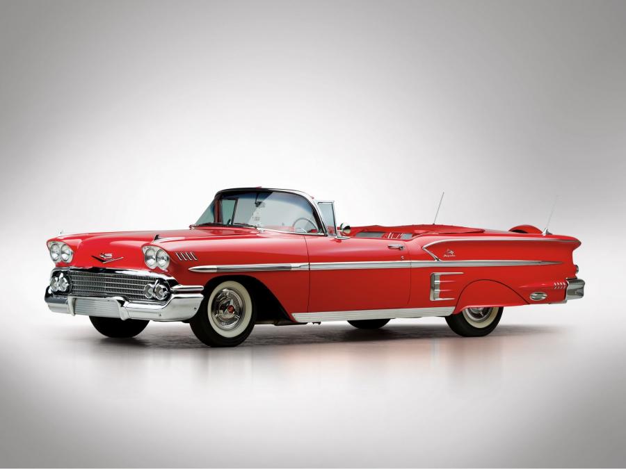  Chevrolet Bel Air Impala Convertible 1958 года  (фото 10 из 67)